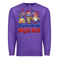 Purple fireworks squad Premium Sweatshirt - BarkalooDesign
