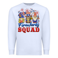 White fireworks squad Premium Sweatshirt - BarkalooDesign