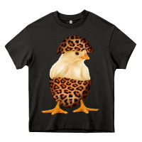 Asphalt Chick with Leopard Eggshell Heavy Core Tee - Bettercallsaul