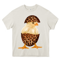 Cream Chick with Leopard Eggshell Heavy Core Tee - Bettercallsaul