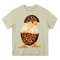 Mossy Chick with Leopard Eggshell Heavy Core Tee - Bettercallsaul
