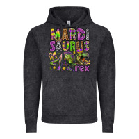 Vintage Black Mardi Saurus Rex Vintage Hoodie - HowdyJamesFarm