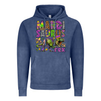 Vintage Denim Mardi Saurus Rex Vintage Hoodie - HowdyJamesFarm