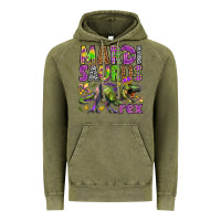 Vintage Olive Mardi Saurus Rex Vintage Hoodie - HowdyJamesFarm