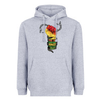Heather Grey free ish since 1865 Heavyweight Hoodie - BarkalooDesign