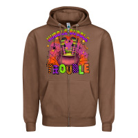 Chestnut hubble bubble trouble Zipper Hoodie - Artiststas