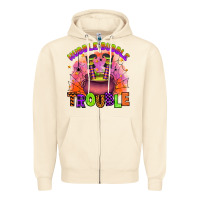 Sandshell hubble bubble trouble Zipper Hoodie - Artiststas