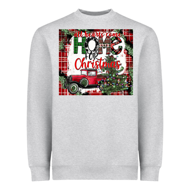Christmas Homecoming Celebration Heavyweight Sweatshirt by CowhideDigitalArt | Teevron
