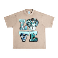 French Oak love winter Urban Heavy Tee - CowGirlArtShop