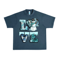 Midnight Navy love winter Urban Heavy Tee - CowGirlArtShop