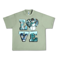 Oil Green love winter Urban Heavy Tee - CowGirlArtShop