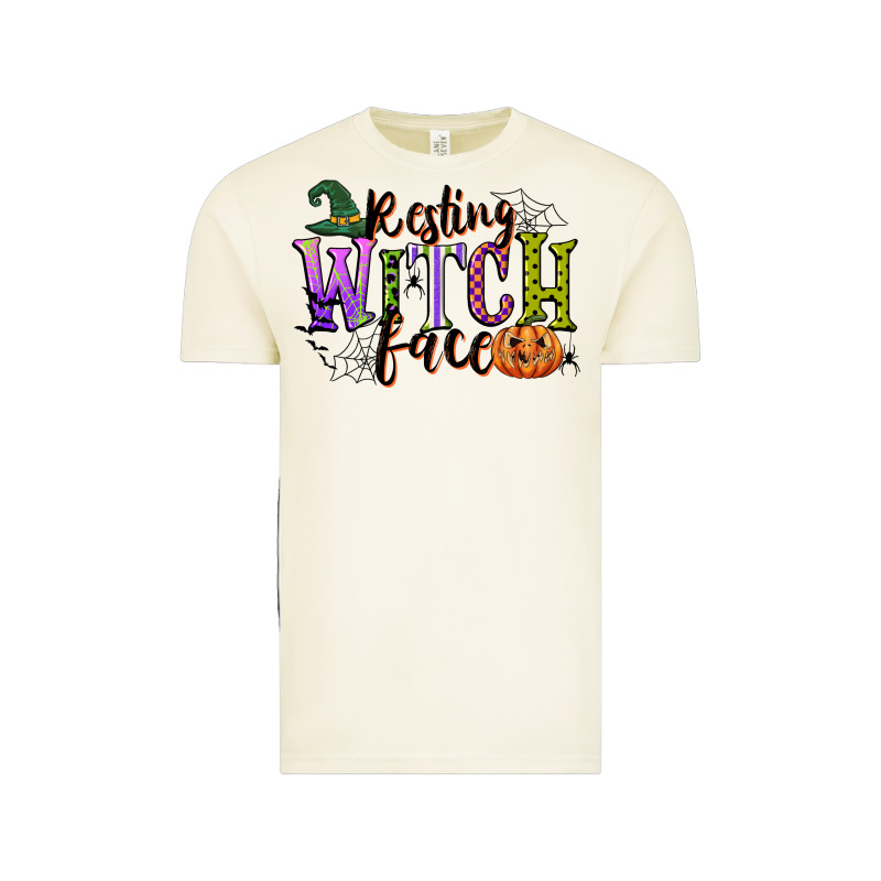 Resting Witch Face Vintage Tee by CowGirlArtShop | Teevron