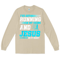 Mushroom Christian Runner Half Marathon Running Race Jesus Gift Long Sleeve Tee - trangStudio