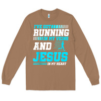 Toasted Coconut Christian Runner Half Marathon Running Race Jesus Gift Long Sleeve Tee - trangStudio