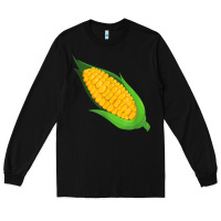 Black corn costume funny halloween party thanksgiving kids t shirt Long Sleeve Tee - trangStudio