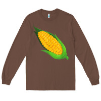 Chestnut corn costume funny halloween party thanksgiving kids t shirt Long Sleeve Tee - trangStudio