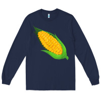 Navy corn costume funny halloween party thanksgiving kids t shirt Long Sleeve Tee - trangStudio
