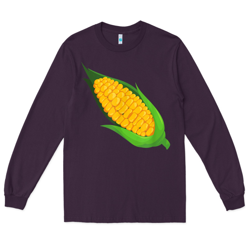 Corn Costume Funny Halloween Party Thanksgiving Kids T Shirt Long Sleeve Tee by trangStudio | Teevron