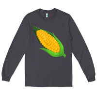 Smoke corn costume funny halloween party thanksgiving kids t shirt Long Sleeve Tee - trangStudio