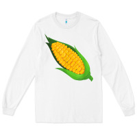 White corn costume funny halloween party thanksgiving kids t shirt Long Sleeve Tee - trangStudio