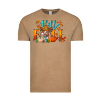 Vintage Coffee hello fall heifer cow Vintage Tee - RanaPortraitStore