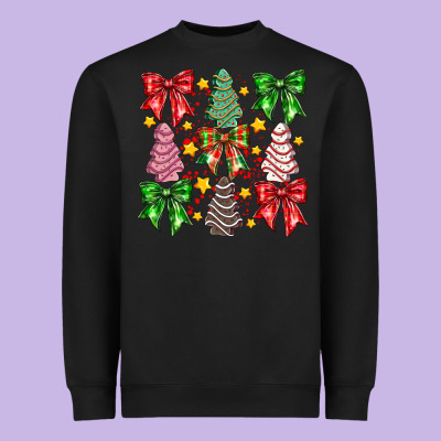 Festive Holiday Decor Heavyweight Sweatshirt Designed By Cowhidedigitalart