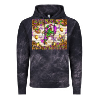 Cloud Black Mardi Gras with crab tumbler Vintage Hoodie - HowdyJamesFarm