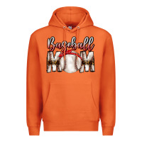 Carrot Baseball Mom Premium Hoodie - CowhideDigitalArt