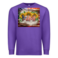 Purple patriotic mimi tumbler Premium Sweatshirt - BarkalooDesign