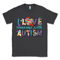 Smoke I love someone with Autism Classic Tee - NancyCooperArtShop