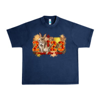 Navy chinese new year 2023 rabbit year Urban Heavy Tee - CowGirlArtShop