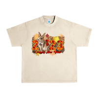 Sandshell chinese new year 2023 rabbit year Urban Heavy Tee - CowGirlArtShop