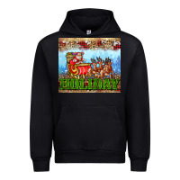 Black holiday and santa. claus Urban Hoodie - AdoDesignShop