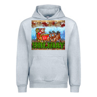 Heather Grey holiday and santa. claus Urban Hoodie - AdoDesignShop