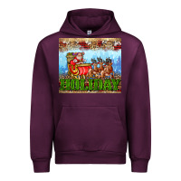 Mauve Wine holiday and santa. claus Urban Hoodie - AdoDesignShop
