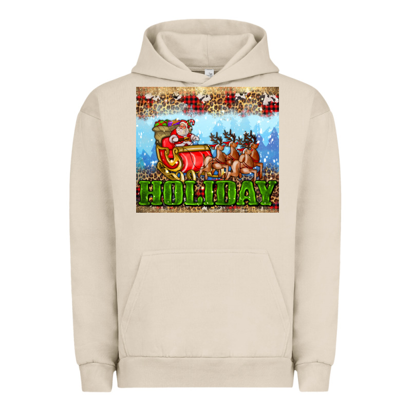 Holiday And Santa. Claus Urban Hoodie by AdoDesignShop | Teevron