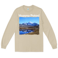 Mushroom Bolivia Huayna Potosi Mountain Andes Art Long Sleeve Tee - trangStudio