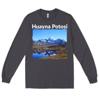 Smoke Bolivia Huayna Potosi Mountain Andes Art Long Sleeve Tee - trangStudio
