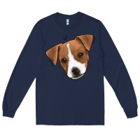 Navy Jack Russel Long Sleeve Tee - Jasminsmagicworld