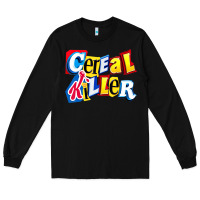 Black Cereal Killer For The Cereal Lovers In Your Family Long Sleeve Tee - trangStudio