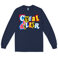 Navy Cereal Killer For The Cereal Lovers In Your Family Long Sleeve Tee - trangStudio