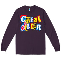Plum Cereal Killer For The Cereal Lovers In Your Family Long Sleeve Tee - trangStudio