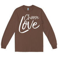Chestnut Cute Christian Joyful Gift Kid'S Choose Joy Long Sleeve Tee - trangStudio