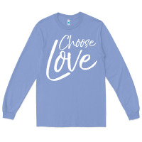 Colony Blue Cute Christian Joyful Gift Kid'S Choose Joy Long Sleeve Tee - trangStudio