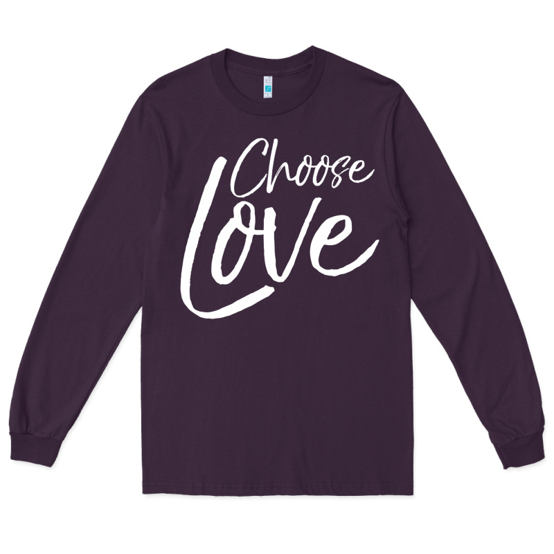 Cute Christian Joyful Gift Kid's Choose Joy Long Sleeve Tee by trangStudio | Teevron