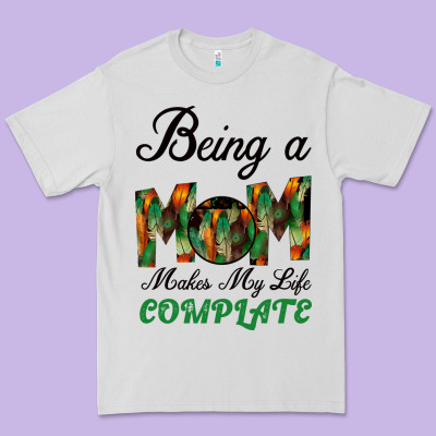 Being A Mom Makes My Life Complete For Dark Premium Tee Designed By Bettercallsaul
