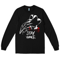 Stay Woke Freddy Krueger Long Sleeve Tee | Teevron