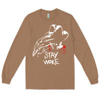 Toasted Coconut stay woke freddy krueger Long Sleeve Tee - trangStudio