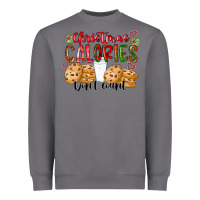 Storm christmas calories dont count Heavyweight Sweatshirt - CowhideDigitalArt