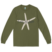 Army Green CABO SAN LUCAS Mexico Souvenir Travel Gift Starfish Long Sleeve Tee - trangStudio